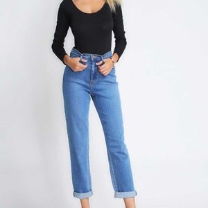 New- MADE IN USA Classic Mom Jean